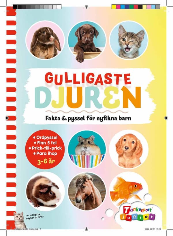 Gulligaste Djuren (Bok)