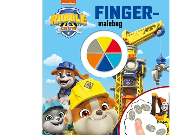 Rubble & Crew - Fingermalebog | Språk: Danska