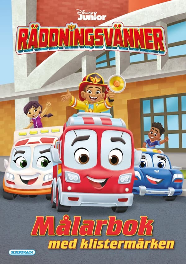 Målarbok Räddningsvänner (Bok)