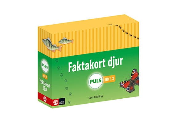 Puls No 1-3 Faktakort Djur (Bok)
