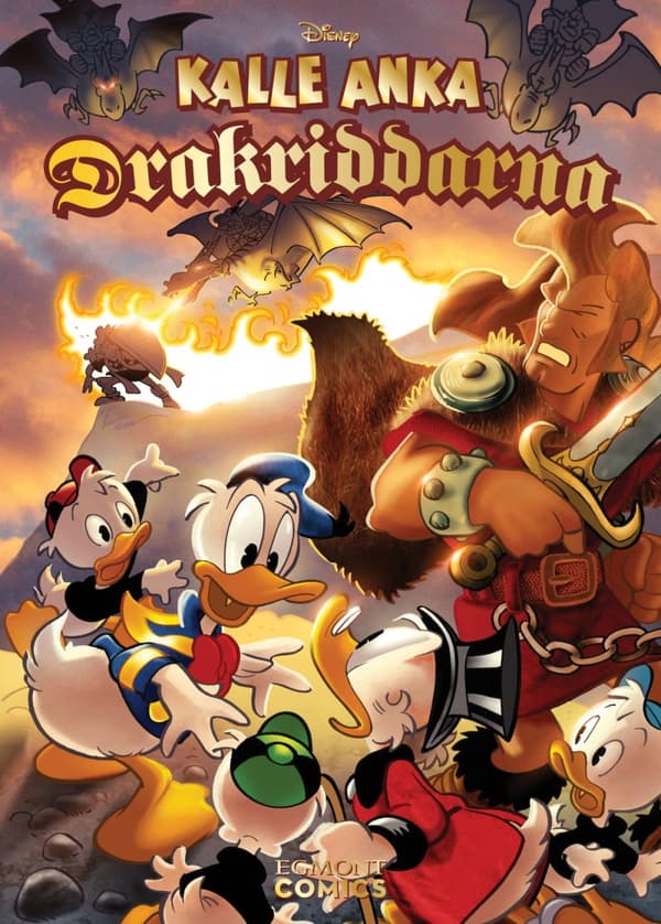Kalle Anka. Drakriddarna (Bok)