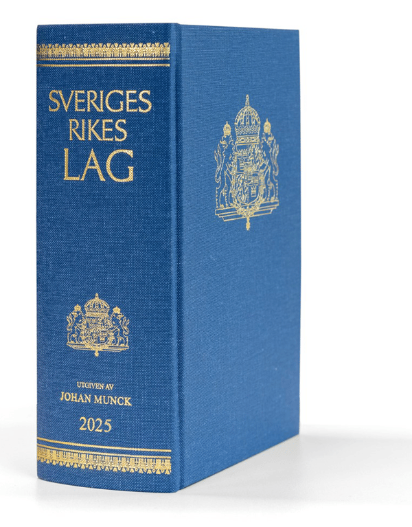 Sveriges Rikes Lag 2025 Klotband (Bok)