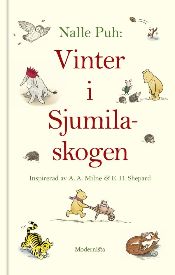 Nalle Puh- Vinter I Sjumilaskogen (Bok)
