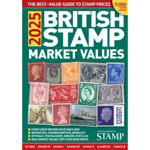 2025 British Stamp Market Values (häftad, eng)