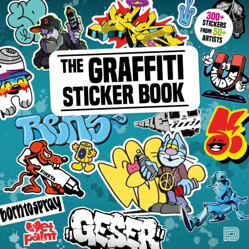 The Graffiti Sticker Book (häftad, eng)