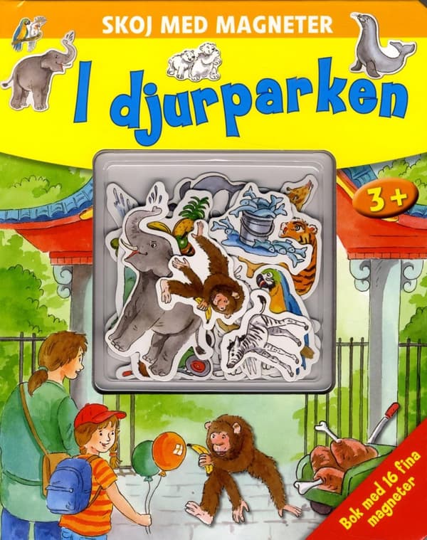 I Djurparken - Skoj Med Magneter (Bok)