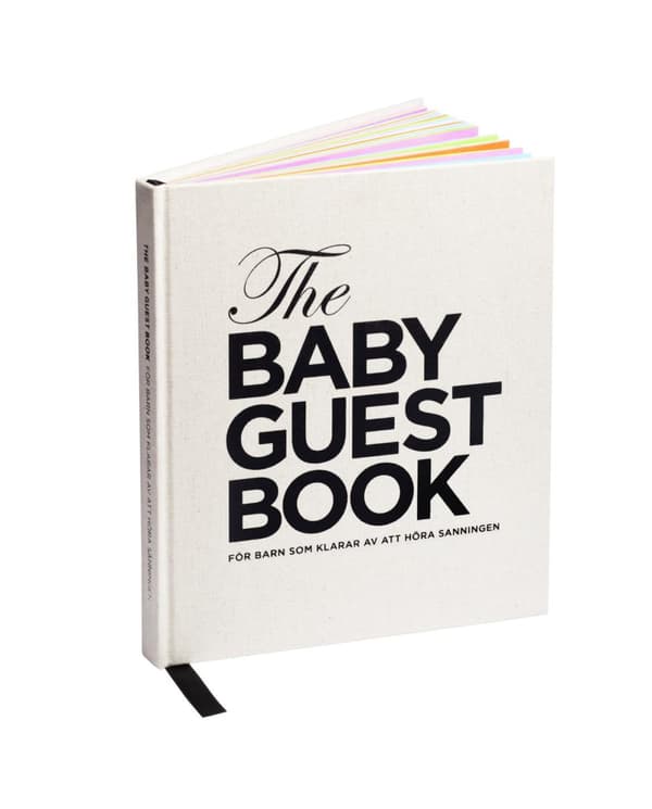 The Baby Guest Book - För Barn Som Klarar Av Att Höra Sanningen (Bok)