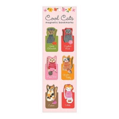 Cool Cats Magnetic Bookmarks (Bok)