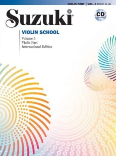 Suzuki Violin School 5 Bok-cd Kombo (Bok)