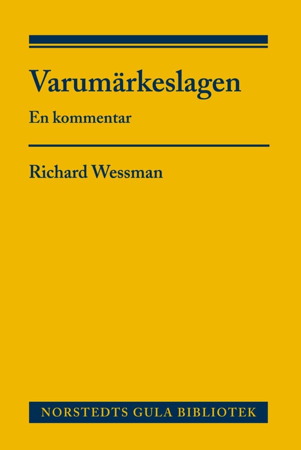 Varumärkeslagen - En Kommentar (Bok)