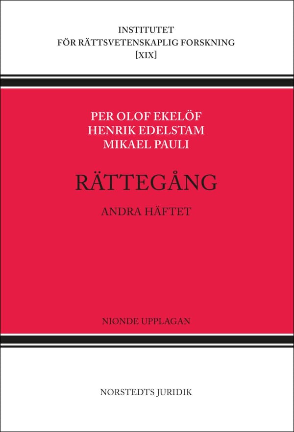 Rättegång. H. 2 (Bok)