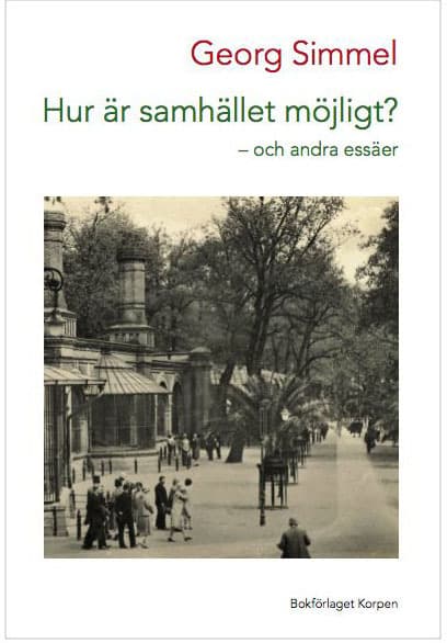 Hur Är Samhället Möjligt? - Och Andra Essäer (Bok)