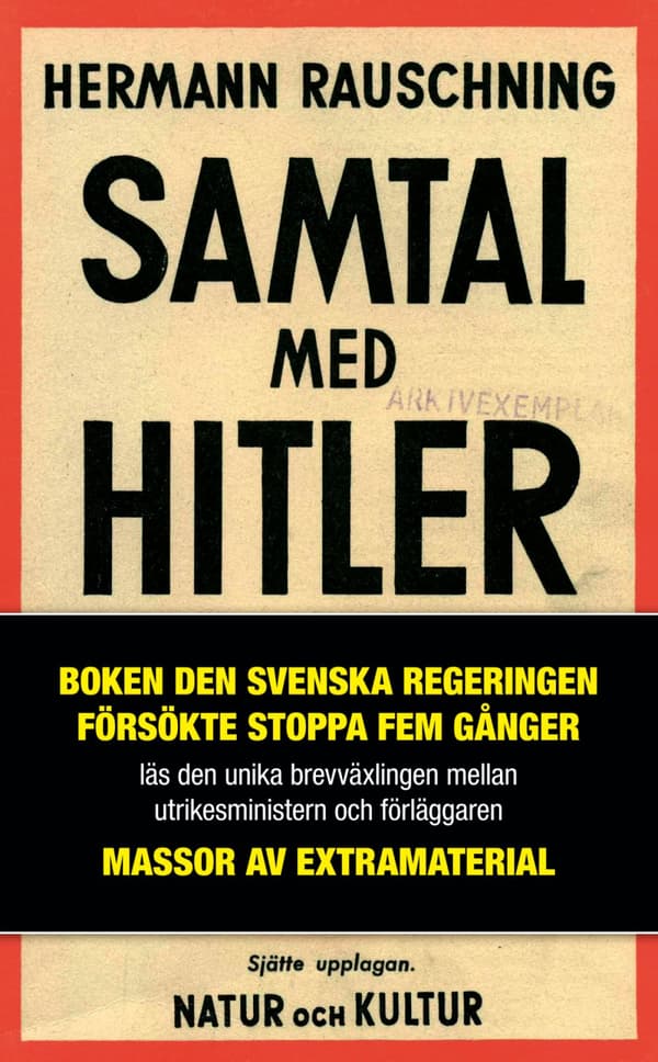 Samtal Med Hitler (Bok)