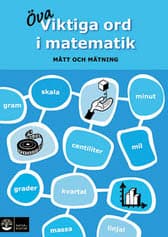 Viktiga Ord I Matematik - Mått Och Mätning (Bok)