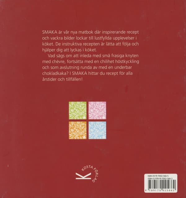 Smaka - En Hyllning Till Årstiderna (Bok)