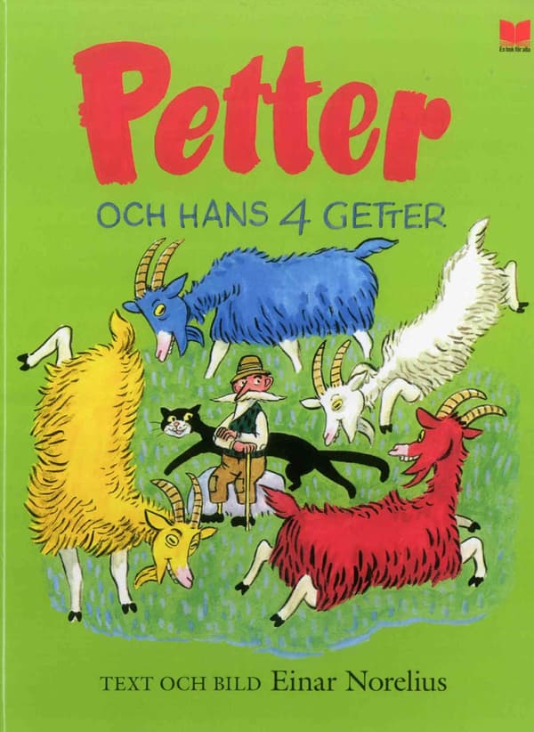 Petter Och Hans Fyra Getter (Bok)