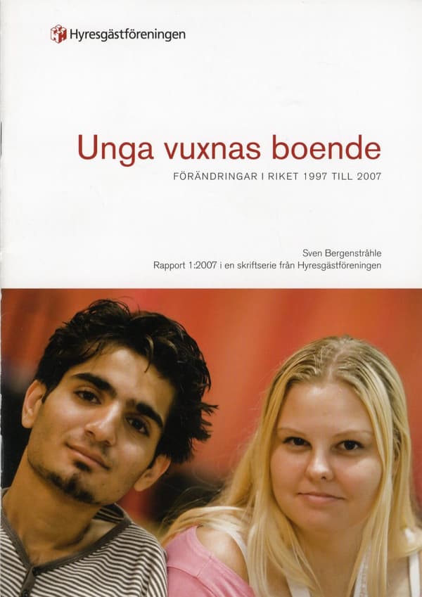 Unga Vuxnas Boende 1997-2007 (Bok)