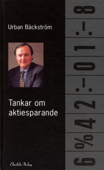 Tankar Om Aktiesparande (Bok)