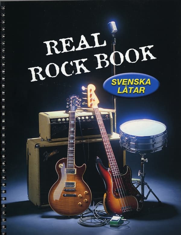 Real Rock Book - Svenska Låtar (Bok)