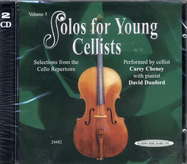 Suzuki Solos For Young Cellists Cd 5 (Bok)