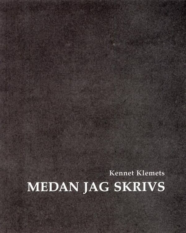 Medan Jag Skrivs (Bok)