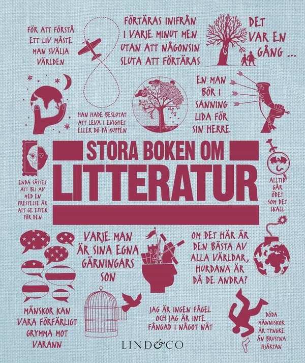 Stora Boken Om Litteratur (Bok)