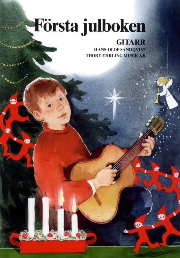 Första Julboken Gitarr (Bok)