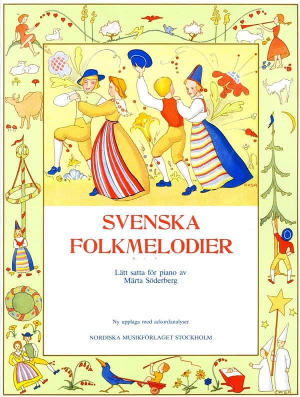 Svenska Folkmelodier (Bok)