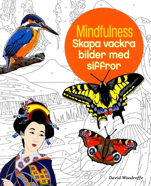 Mindfulness - Skapa Vackra Bilder Med Siffror (Bok)