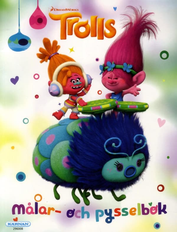 Trolls. Målar- Och Pysselbok (12-pack) (Bok)