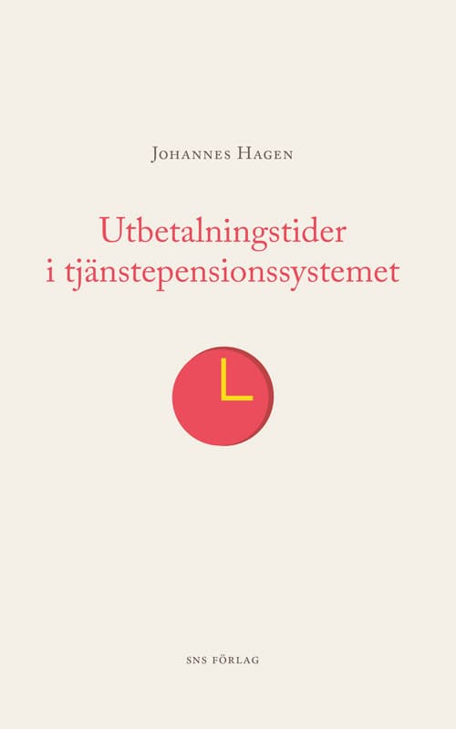 Utbetalningstider I Tjänstepensionssystemet (Bok)
