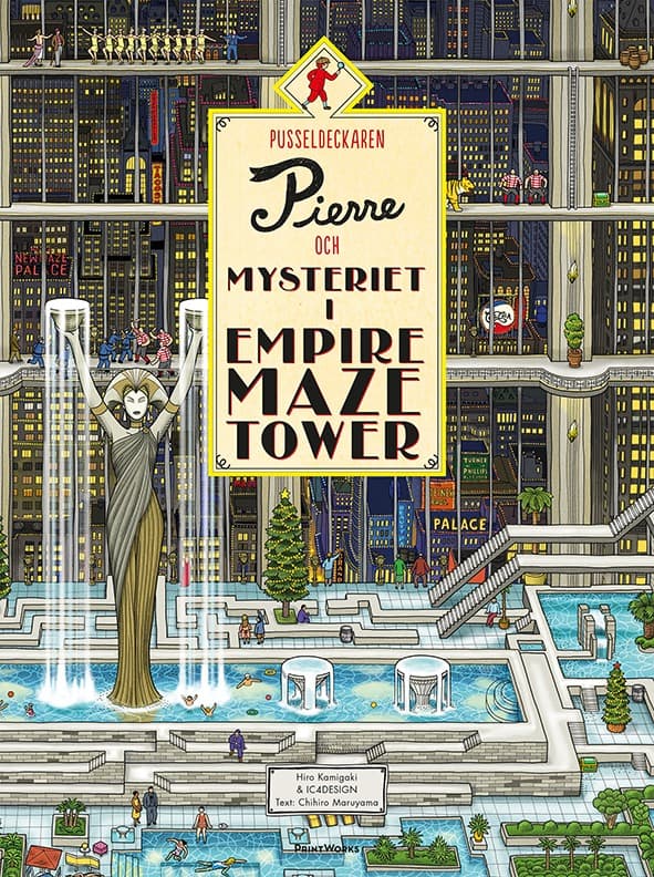 Pusseldeckaren Pierre Och Mysteriet I Empire Maze Tower (Bok)