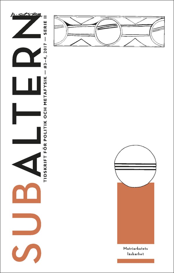 Subaltern 3-4(2017) (Bok)