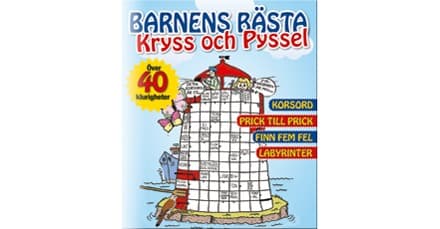 Barnens Bästa Kryss Och Pyssel (Bok)