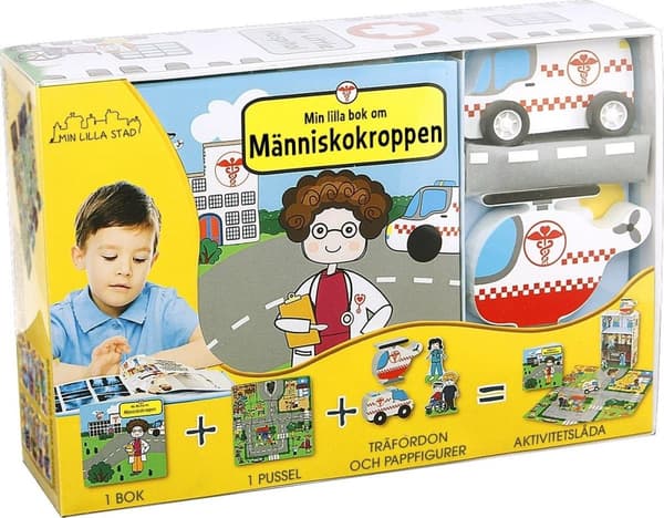 Mitt Lilla Sjukhus Aktivitetslåda (Bok)