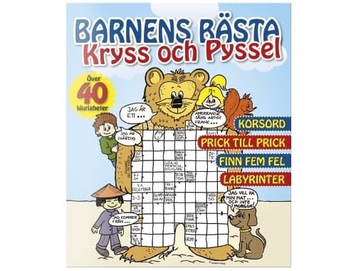 Barnens Bästa Kryss Och Pyssel (Bok)