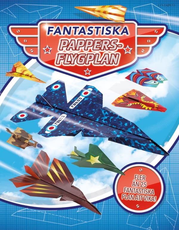 Fantastiska Pappersflygplan (Bok)