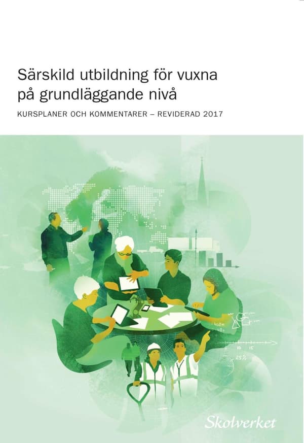 Särskild Utbildning För Vuxna På Grundläggande Nivå - Kursplaner Och Kommentarer - Reviderad 2017 (Bok)