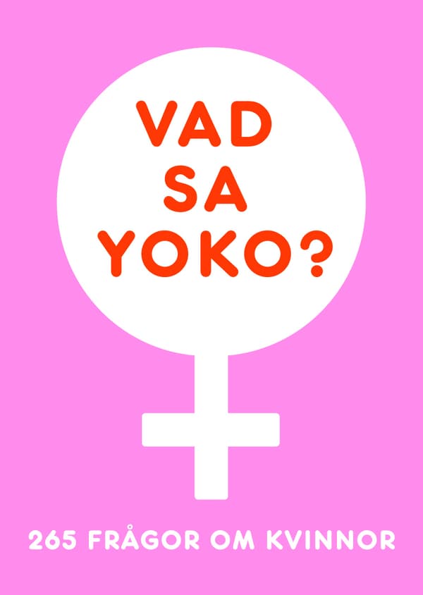 Vad Sa Yoko? 265 Frågor Om Kvinnor (Bok)