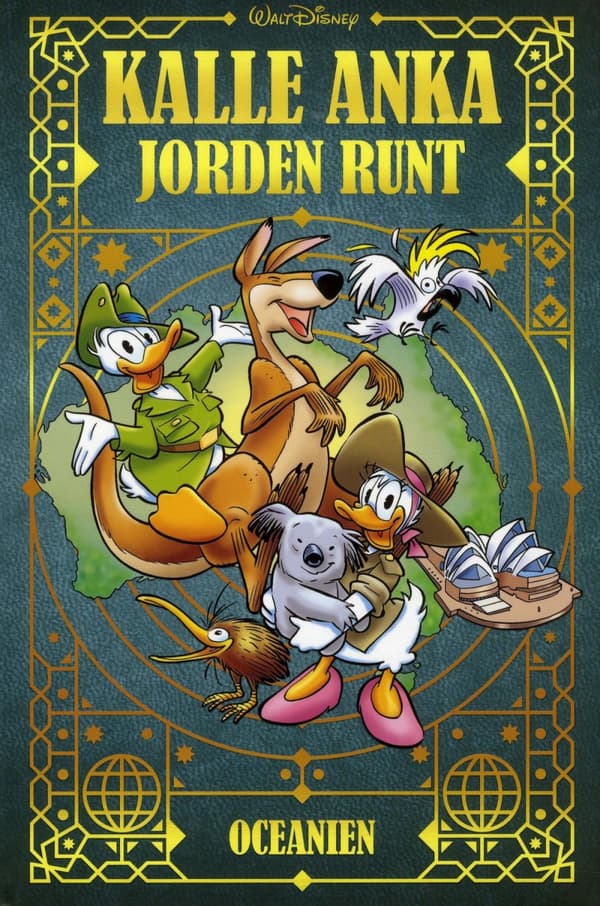 Kalle Anka Jorden Runt, Bok 4 Oceanien (Bok)