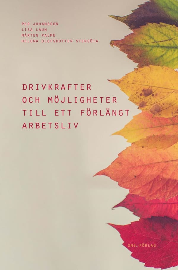 Drivkrafter Och Möjligheter Till Ett Förlängt Arbetsliv (Bok)