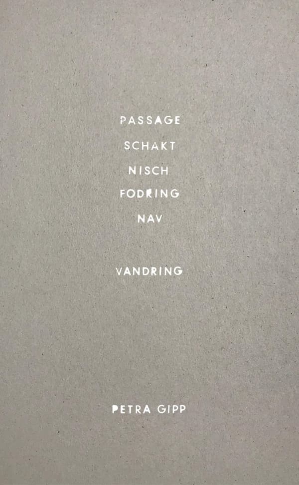 Passage Schakt Nisch Fodring Nav - Vandring (Bok)