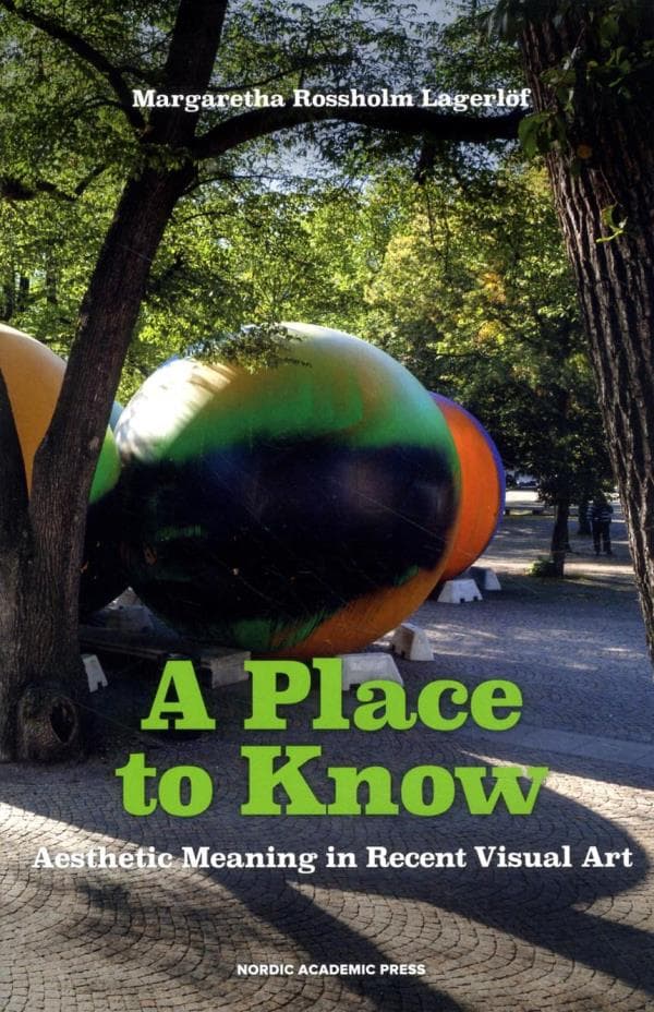 A Place To Know - Aesthetic Meaning In Recent Visual Art (Bok)