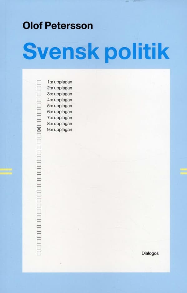 Svensk Politik (Bok)