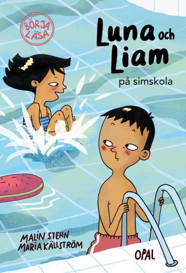 Luna Och Liam På Simskola (Bok)