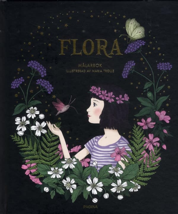 Flora - Målarbok (Bok)