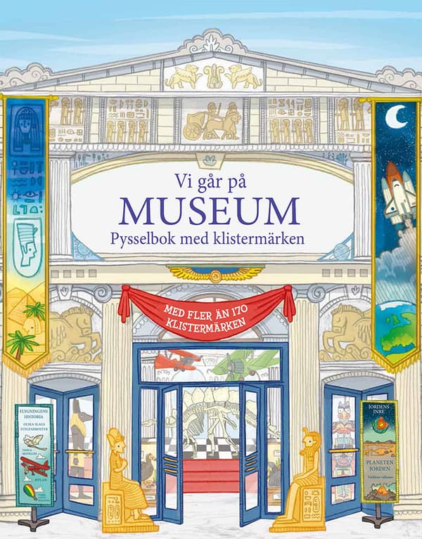 Vi Går På Museum - Pysselbok Med Klistermärken (Bok)