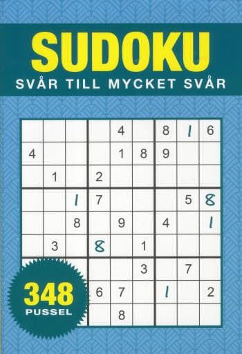 Sudoku - Svår Till Mycket Svår (Bok)