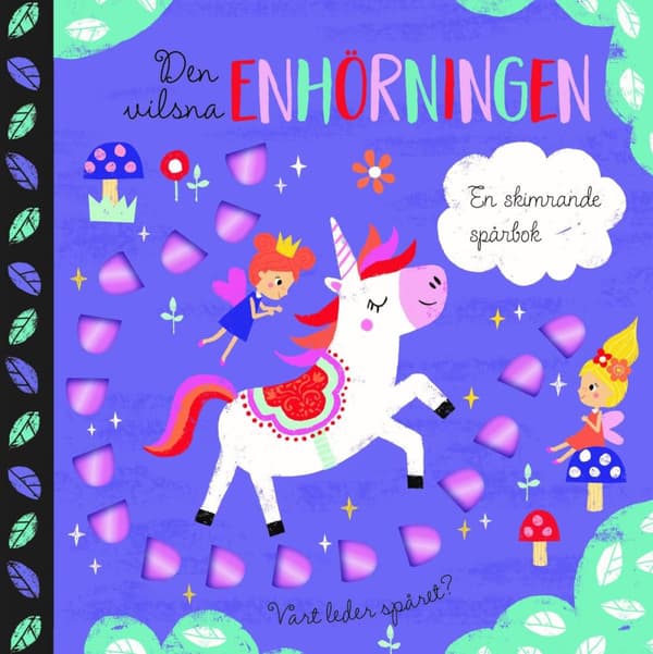Den Vilsna Enhörningen - En Skimrande Spårbok (Bok)