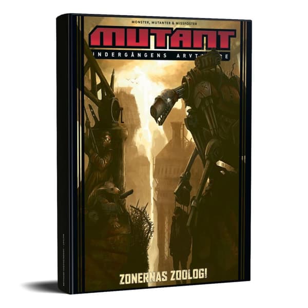 Mutant- Undergångens Arvtagare. Zonernas Zoologi (Bok)